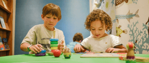 Onboard Activities: Children playing together