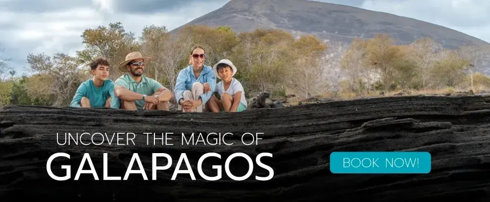 Galapagos-Family-in-Santiago-Island
